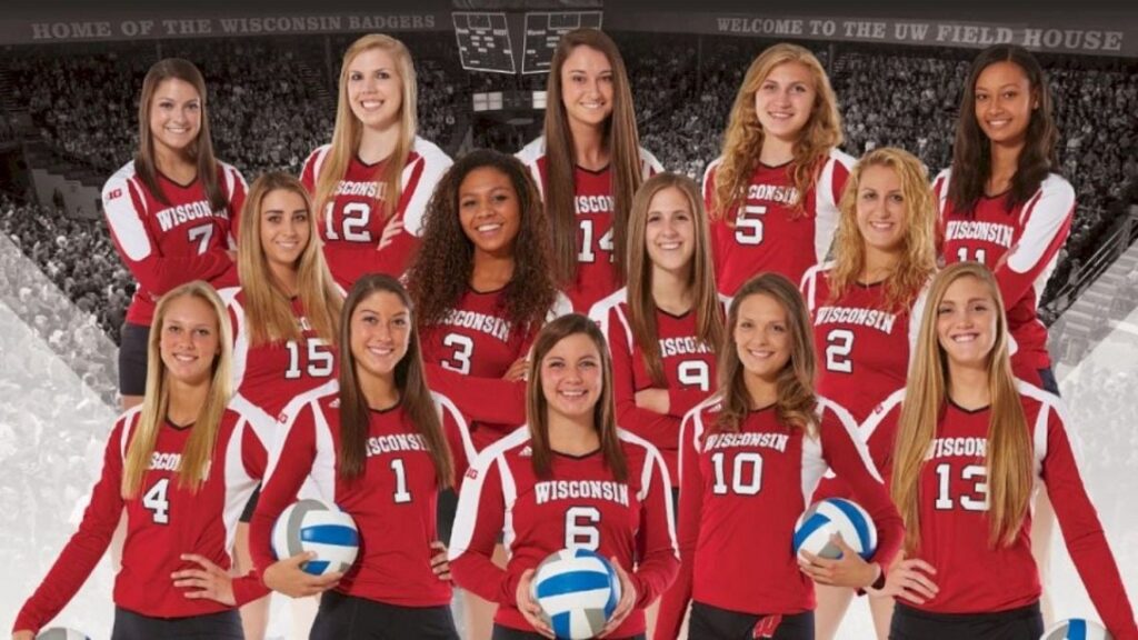 Wisconsin volleyball team leaked