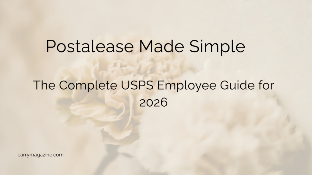 Postalease Made Simple: The Complete USPS Employee Guide for 2026