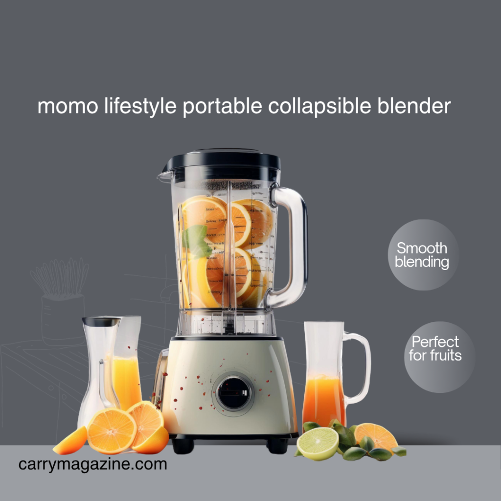 Momo Lifestyle Portable Collapsible Blender Review: Features, Pros & Buying Guide