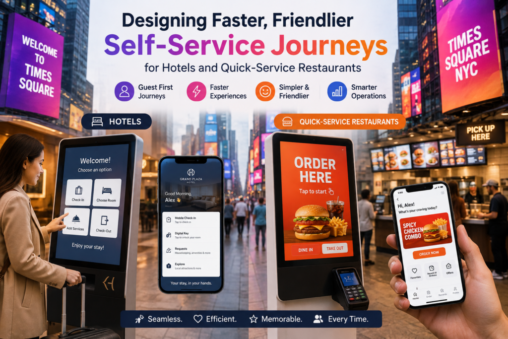 Kiosks for hotels